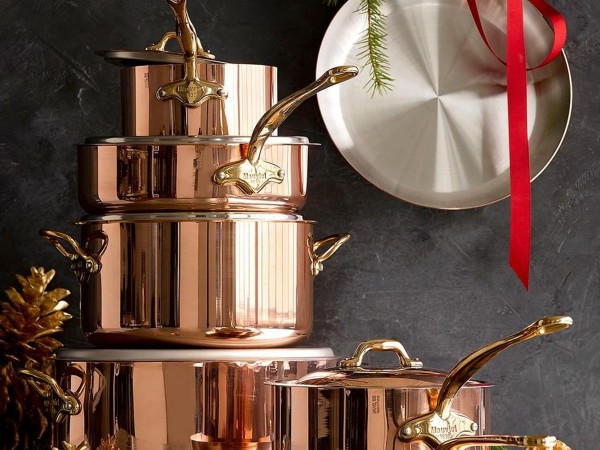 Mauviel M’150b Copper & Stainless Steel Cookware Set